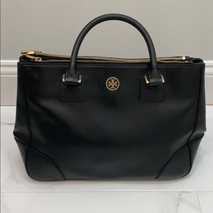 Tory Burch Black Leather Handbag